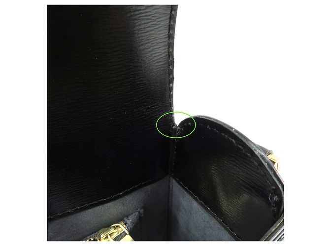 Borsa a spalla e borsa a mano Louis Vuitton Epi Buci Noir M52202 - vista 19