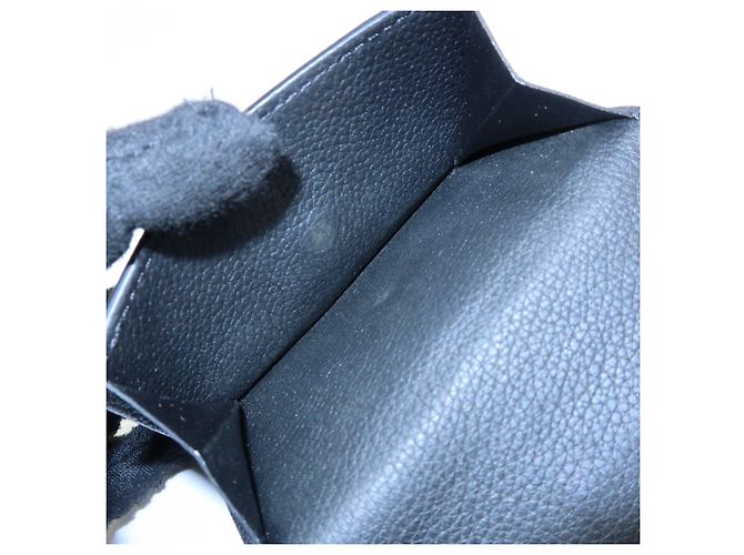 Louis Vuitton Portefeuille Lock Mini Compact Wallet Noir M63921 - vista 20