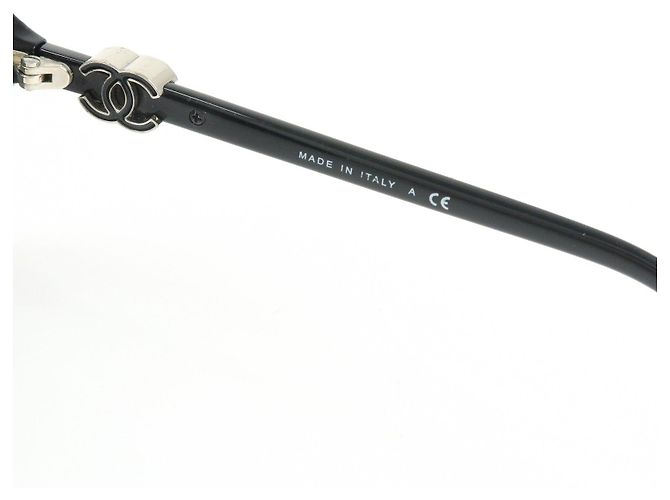 Gafas de sol de plástico CHANEL COCO Mark 61□16 Black 5216-A - vista 16