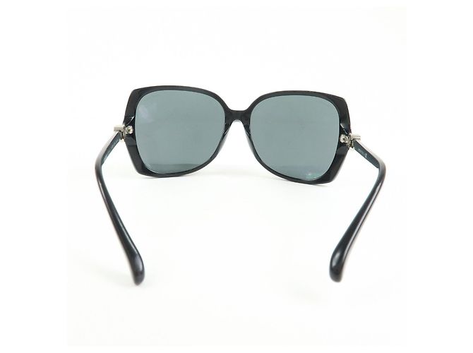 Gafas de sol de plástico CHANEL COCO Mark 61□16 Black 5216-A - vista 4