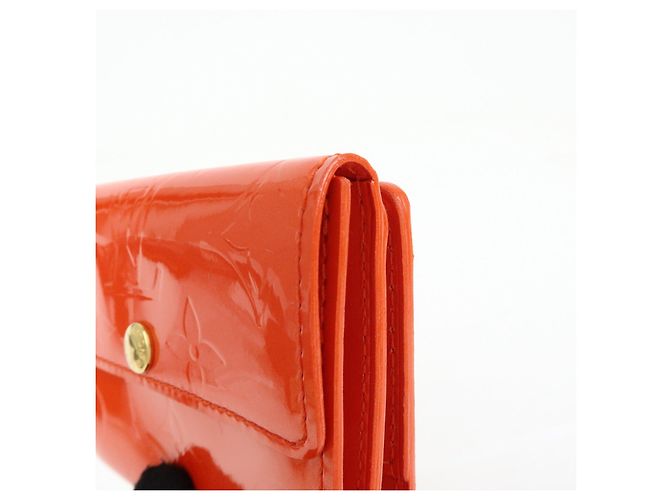 Louis Vuitton Monogram Vernis Leather Ludlow Orange Sunset M93630 - vista 11