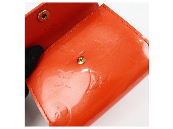 Louis Vuitton Monogram Vernis Leather Ludlow Orange Sunset M93630 - vista 15