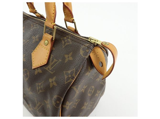 Louis Vuitton Monogram Speedy 25 Boston Bag Hand Bag Brown M41528 - vista 15