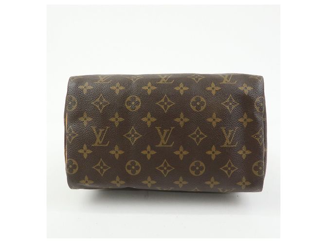 Louis Vuitton Monogram Speedy 25 Boston Bag Hand Bag Brown M41528 - vista 5