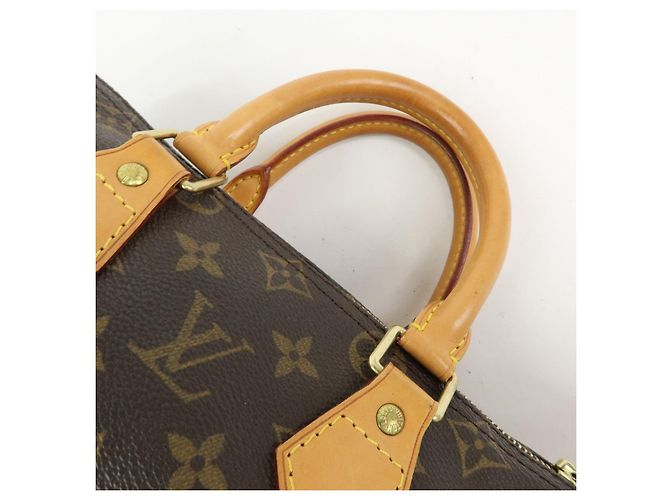 Louis Vuitton Monogram Speedy 25 Boston Bag Hand Bag Brown M41528 - vista 6
