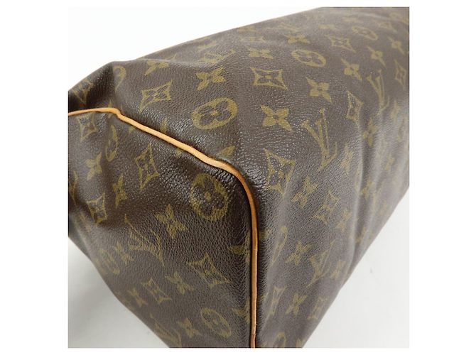 Louis Vuitton Monogram Speedy 35 Boston Bag Hand Bag Brown M41524 - vista 12