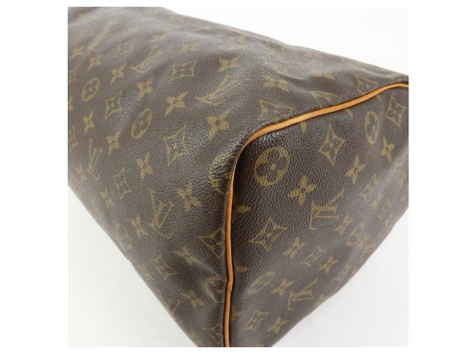 Louis Vuitton Monogram Speedy 40 Borsa a Mano Borsa Boston Marrone M41522 - vista 11