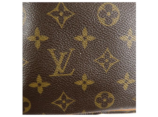 Louis Vuitton Monogram Speedy 40 Borsa a Mano Borsa Boston Marrone M41522 - vista 20