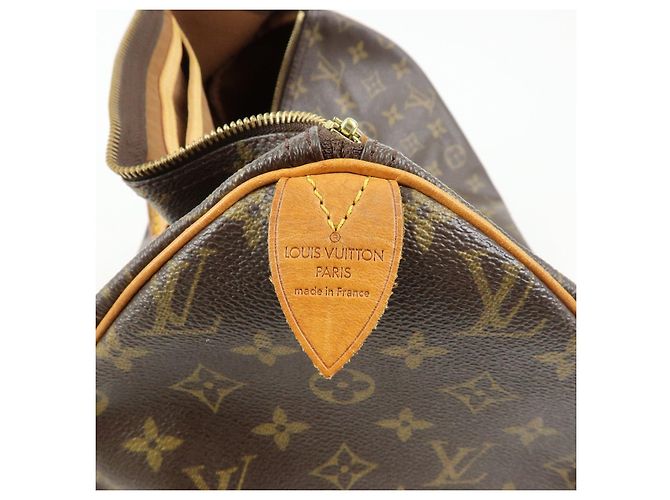 Louis Vuitton Monogram Speedy 40 Borsa a Mano Borsa Boston Marrone M41522 - vista 23