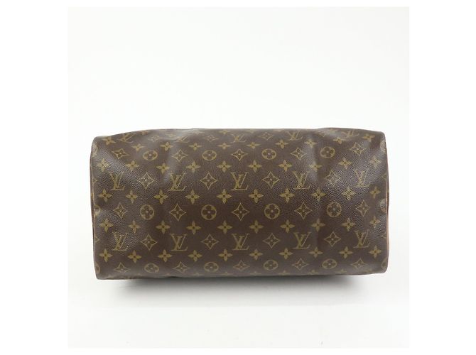 Louis Vuitton Monogram Speedy 40 Borsa a Mano Borsa Boston Marrone M41522 - vista 5