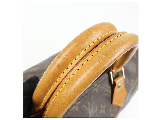 Louis Vuitton Monogram Speedy 40 Borsa a Mano Borsa Boston Marrone M41522 - vista 7