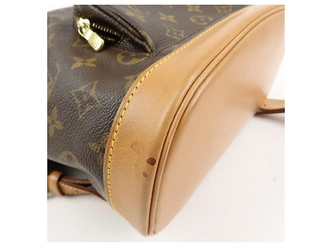 Zaino Louis Vuitton Monogram Montsouris MM Brown M51136 - vista 11