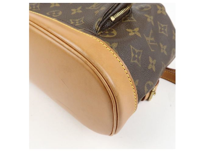 Zaino Louis Vuitton Monogram Montsouris MM Brown M51136 - vista 12