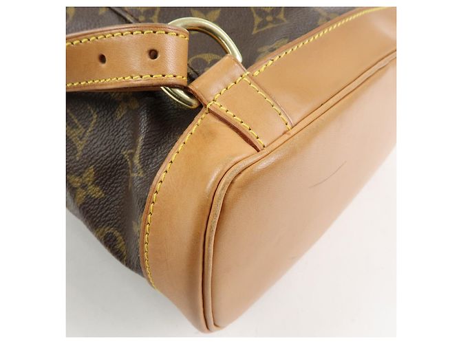 Zaino Louis Vuitton Monogram Montsouris MM Brown M51136 - vista 13