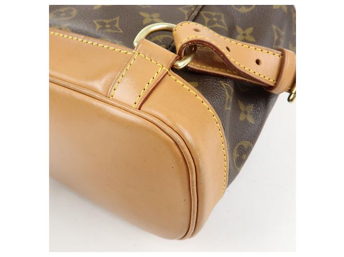 Zaino Louis Vuitton Monogram Montsouris MM Brown M51136 - vista 14