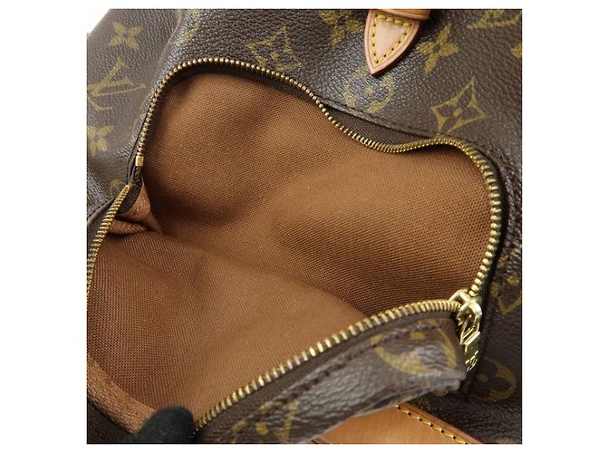 Zaino Louis Vuitton Monogram Montsouris MM Brown M51136 - vista 16
