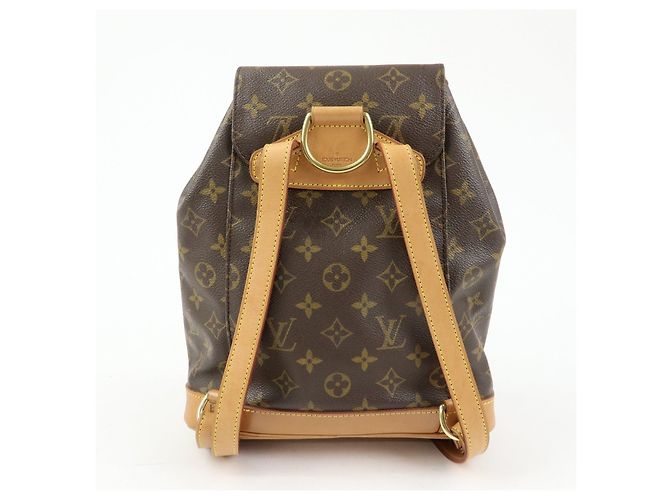 Zaino Louis Vuitton Monogram Montsouris MM Brown M51136 - vista 2
