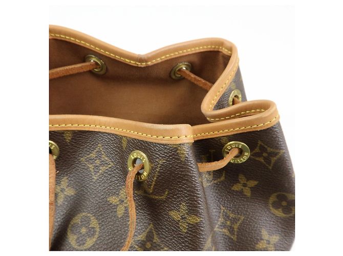 Zaino Louis Vuitton Monogram Montsouris MM Brown M51136 - vista 20