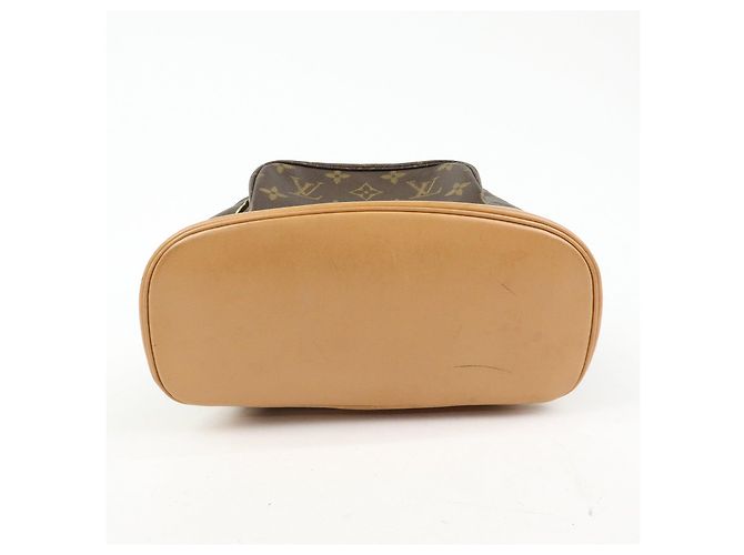 Zaino Louis Vuitton Monogram Montsouris MM Brown M51136 - vista 5