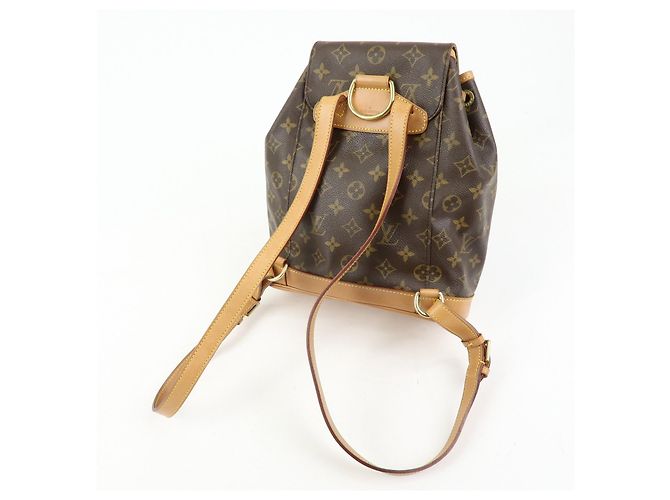 Zaino Louis Vuitton Monogram Montsouris MM Brown M51136 - vista 7