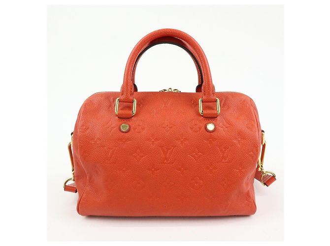 Louis Vuitton Monogram Empreinte Speedy Bandouliere 25 M40758 - vista 2