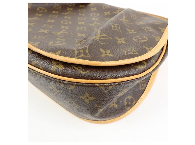 Borsa a Tracolla Louis Vuitton Monogram Menilmontant MM Marrone M40473 - vista 11
