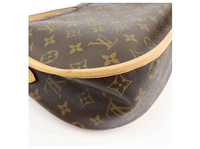 Borsa a Tracolla Louis Vuitton Monogram Menilmontant MM Marrone M40473 - vista 12