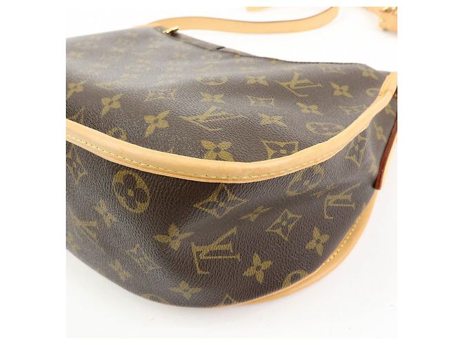 Borsa a Tracolla Louis Vuitton Monogram Menilmontant MM Marrone M40473 - vista 13