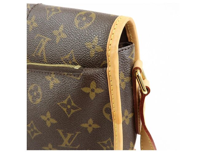 Borsa a Tracolla Louis Vuitton Monogram Menilmontant MM Marrone M40473 - vista 16