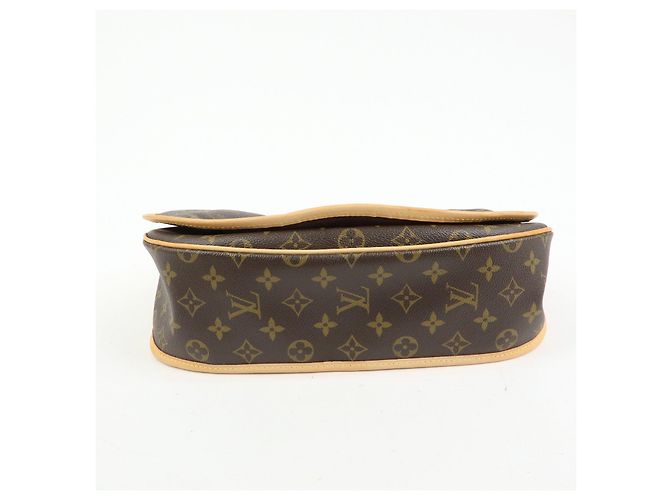 Borsa a Tracolla Louis Vuitton Monogram Menilmontant MM Marrone M40473 - vista 5