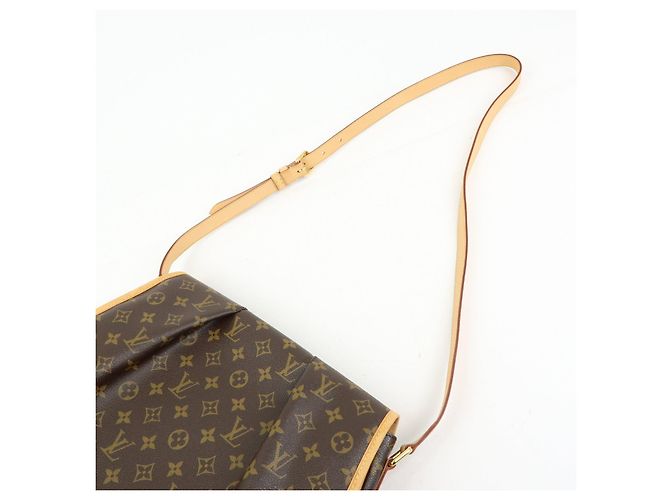 Borsa a Tracolla Louis Vuitton Monogram Menilmontant MM Marrone M40473 - vista 6
