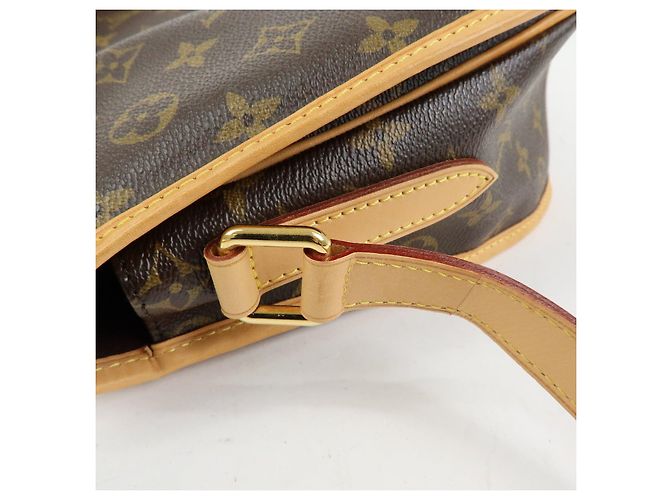 Borsa a Tracolla Louis Vuitton Monogram Menilmontant MM Marrone M40473 - vista 9