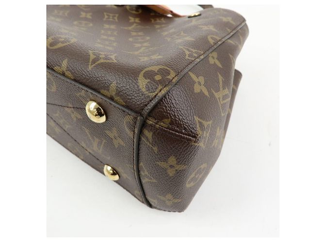 Louis Vuitton Monogram Montaigne BB Borsa 2Way Borsa a Mano Brown M41055 - vista 12