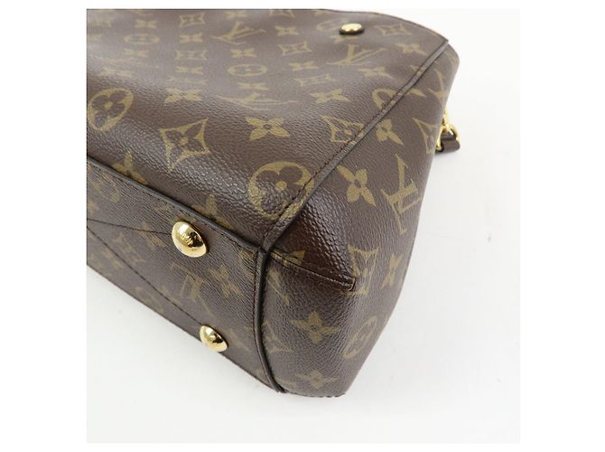 Louis Vuitton Monogram Montaigne BB Borsa 2Way Borsa a Mano Brown M41055 - vista 14