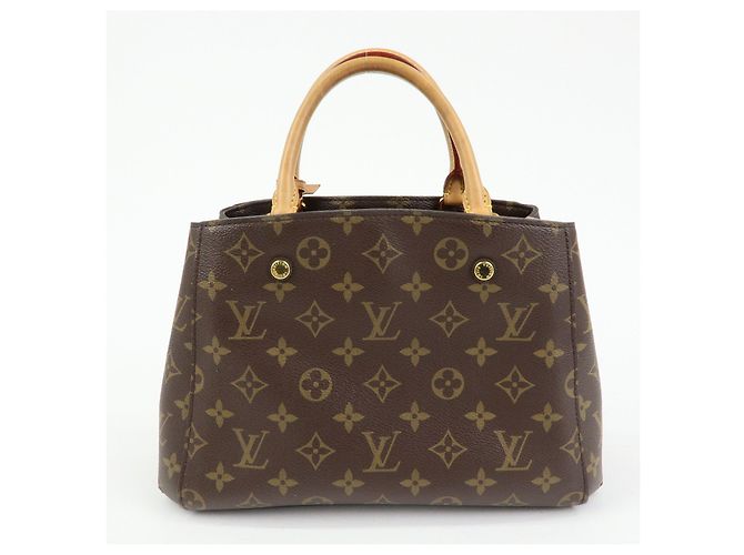 Louis Vuitton Monogram Montaigne BB Borsa 2Way Borsa a Mano Brown M41055 - vista 2