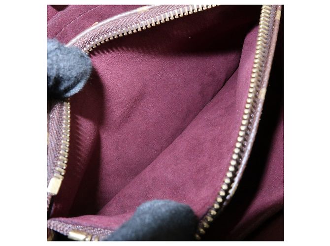 Louis Vuitton Monogram Montaigne BB Borsa 2Way Borsa a Mano Brown M41055 - vista 22