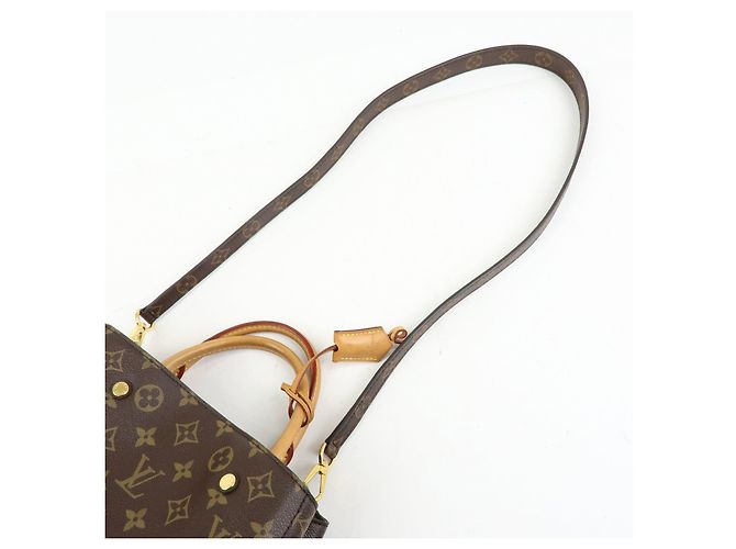 Louis Vuitton Monogram Montaigne BB Borsa 2Way Borsa a Mano Brown M41055 - vista 6