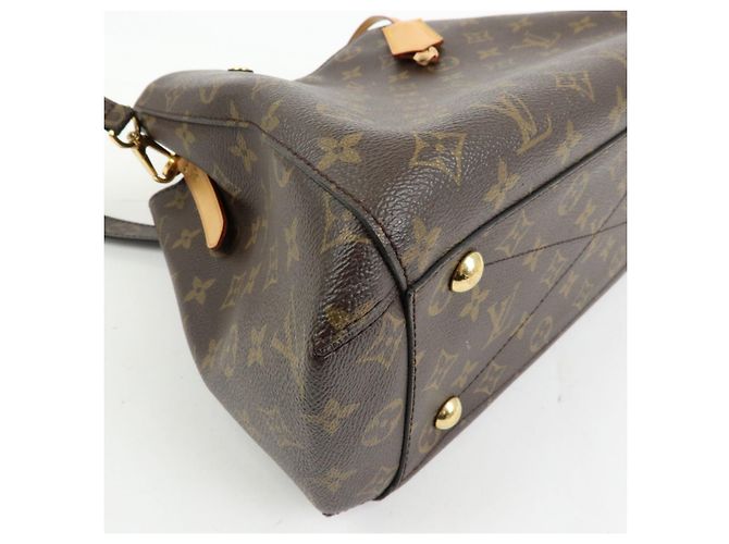 Louis Vuitton Monogram Montaigne MM 2Way Bag Hand Bag Brown M41056 - vista 10