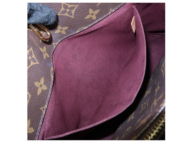 Louis Vuitton Monogram Montaigne MM 2Way Bag Hand Bag Brown M41056 - vista 22