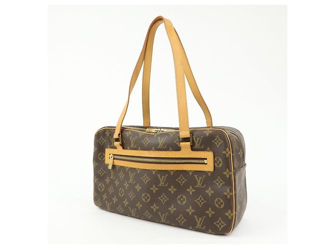 Cité Louis Vuitton Monogram Cite GM Shoulder Bag Boston Bag Brown M51181 - vista 3