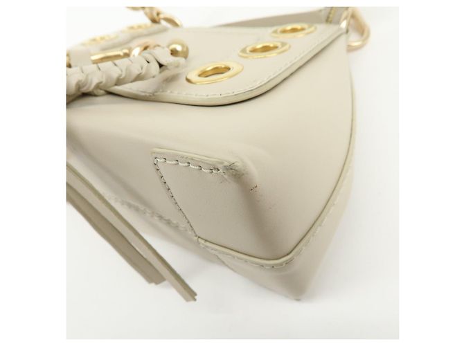 Chloé Borsa a mano e pochette Joan in pelle See By Chloe Beige - vista 10