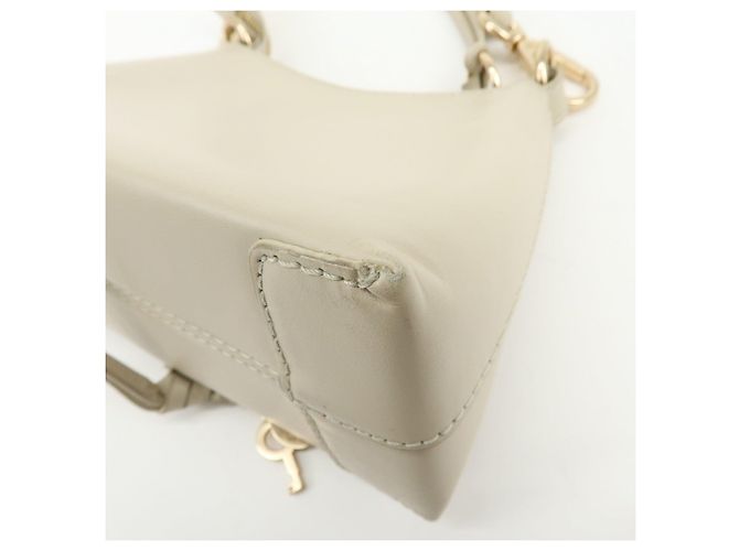 Chloé Borsa a mano e pochette Joan in pelle See By Chloe Beige - vista 12