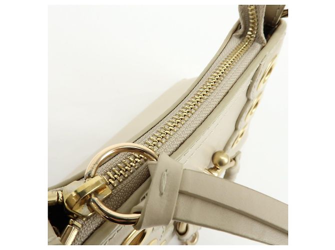 Chloé Borsa a mano e pochette Joan in pelle See By Chloe Beige - vista 19