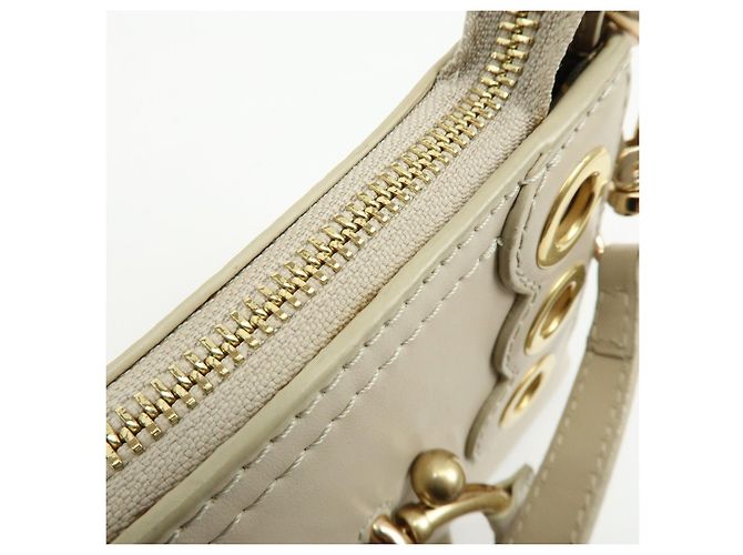 Chloé Borsa a mano e pochette Joan in pelle See By Chloe Beige - vista 20