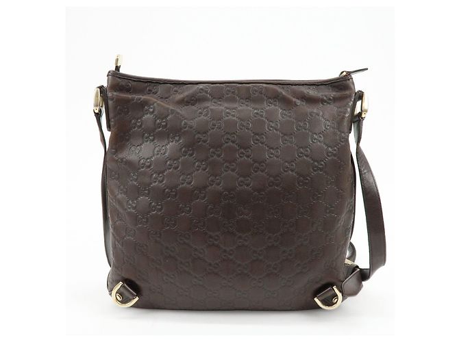 Borsa a tracolla e borsa a spalla GUCCI Abbey in pelle Marrone 131326 - vista 2