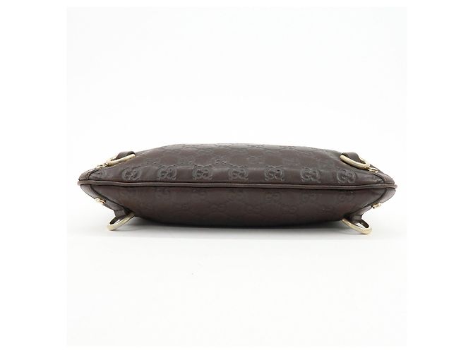 Borsa a tracolla e borsa a spalla GUCCI Abbey in pelle Marrone 131326 - vista 5