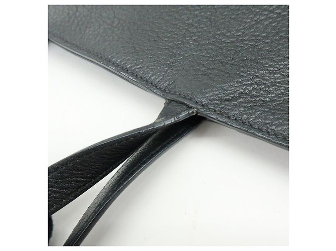 Borsa Tote e Borsa a Spalla PRADA in pelle di vitello con logo Nero - vista 10
