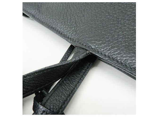 Borsa Tote e Borsa a Spalla PRADA in pelle di vitello con logo Nero - vista 11