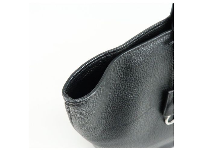 Borsa Tote e Borsa a Spalla PRADA in pelle di vitello con logo Nero - vista 16