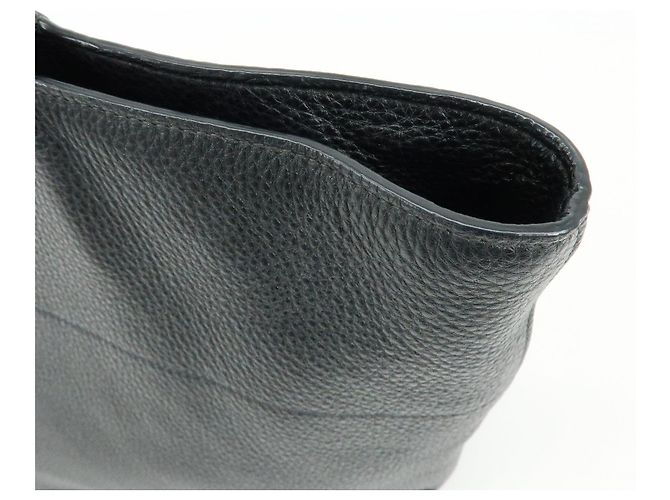 Borsa Tote e Borsa a Spalla PRADA in pelle di vitello con logo Nero - vista 17